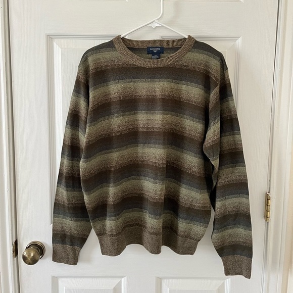 Dockers Other - Dockers Multicolor Striped Crewneck Sweater